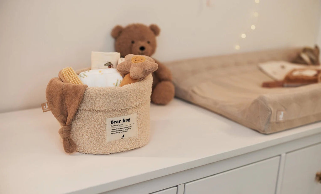 Jollein Aufbewahrungskörbchen Bouclé – Naturel - Sausebrause Shop