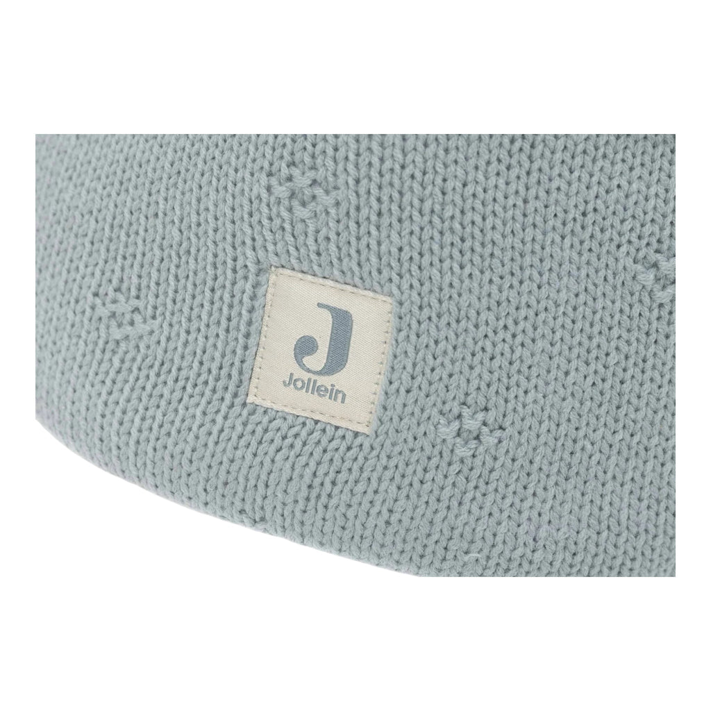 Jollein Aufbewahrungskörbchen Cosy Knit – Sea Green, Durchmesser 18 cm - Sausebrause Shop