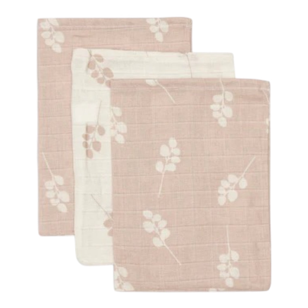 Jollein Baby Waschlappen Musselin Wild Rosé - Sausebrause Shop