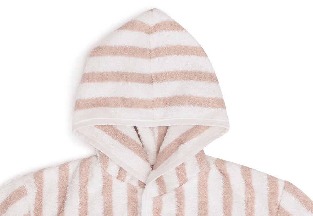 Jollein Bademantel Stripe Frottee Wild Rose 3-4 Jahre - Sausebrause Shop
