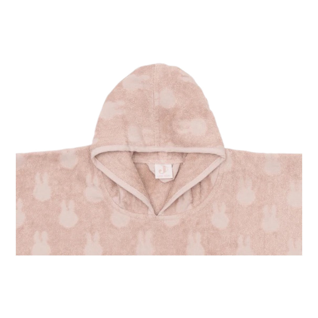 Jollein Badeponcho Frottee Miffy Jacquard Wild Rose - Sausebrause Shop