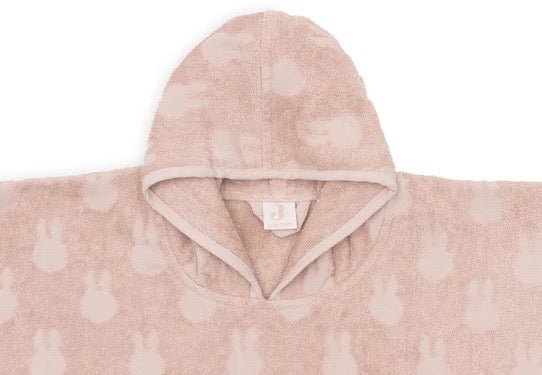 Jollein Badeponcho Frottee Miffy Jacquard Wild Rose - Sausebrause Shop