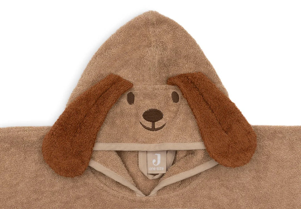 Jollein Badponcho Diego Hund ca 75 × 75 cm Baby - Sausebrause Shop
