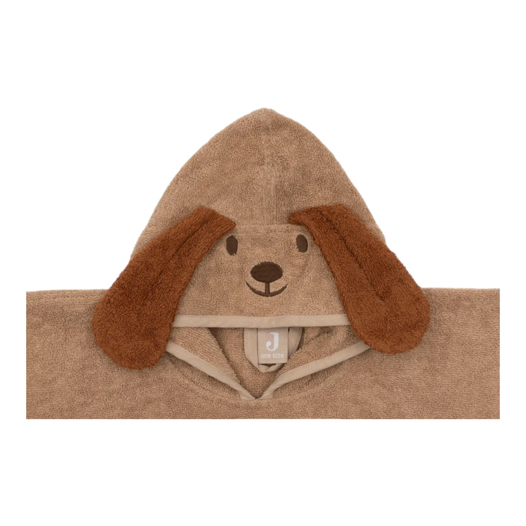 Jollein Badponcho Diego Hund ca 75 × 75 cm Baby - Sausebrause Shop