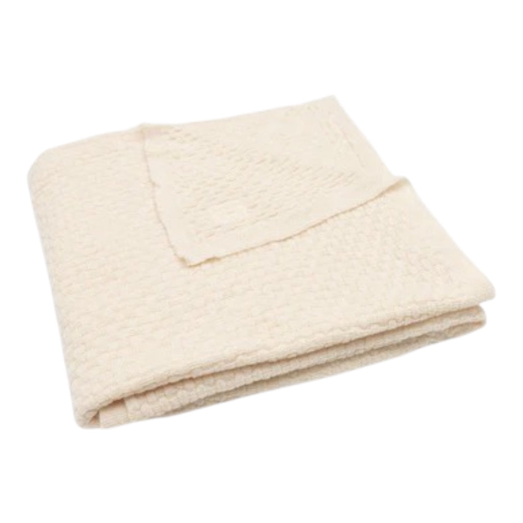 Jollein Decke für Kinderbett Merinowolle 100x150 cm Oatmeal - Sausebrause Shop