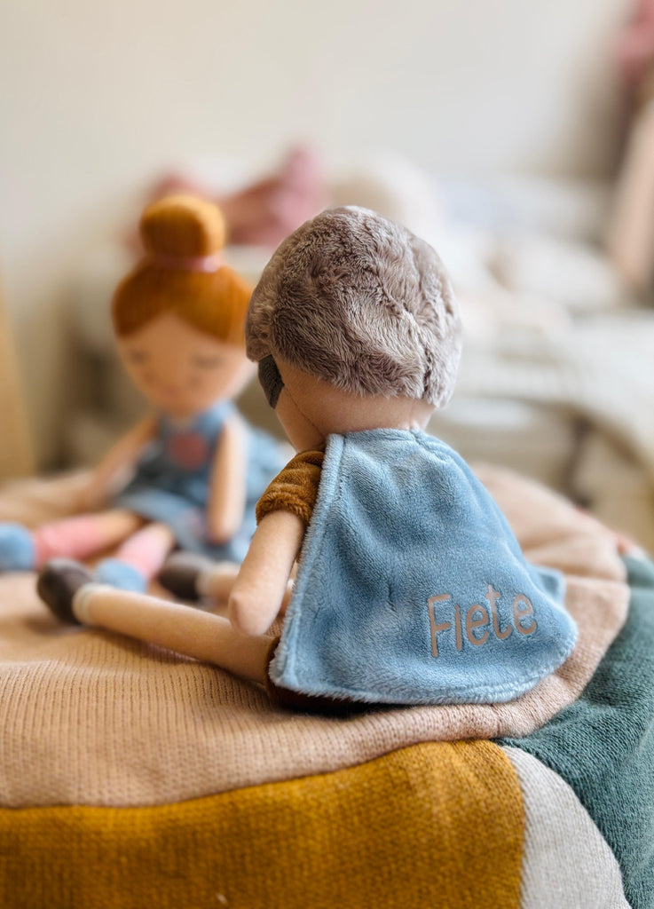 Jollein – Kuscheltier Superhero „Dave“ (personalisierbar) - Sausebrause Shop