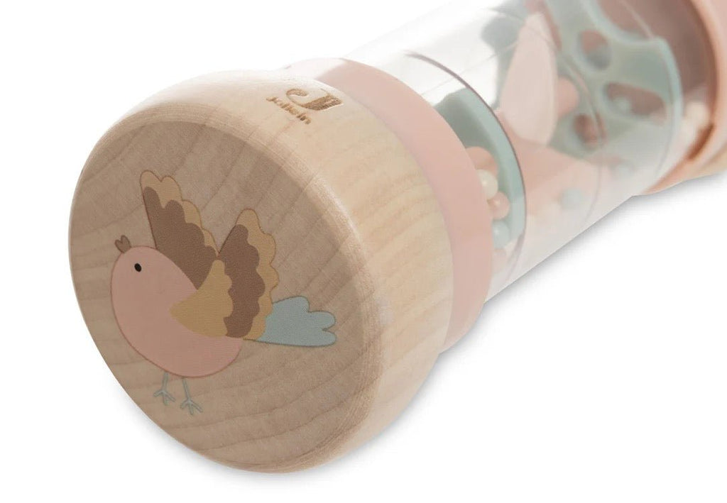 Jollein Lovely Birds Holz Regenmacher Babyspielzeug - Sausebrause Shop