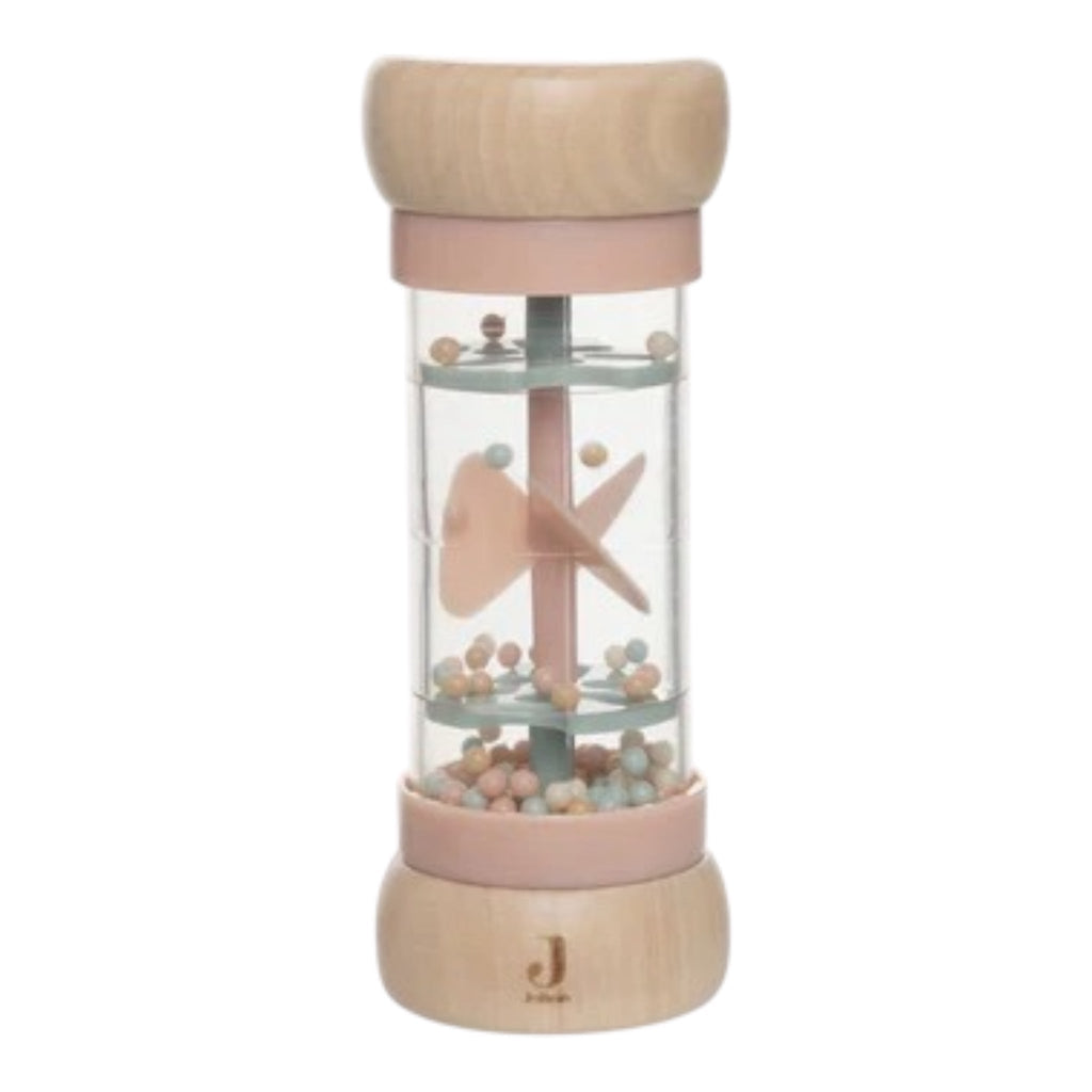 Jollein Lovely Birds Holz Regenmacher Babyspielzeug - Sausebrause Shop