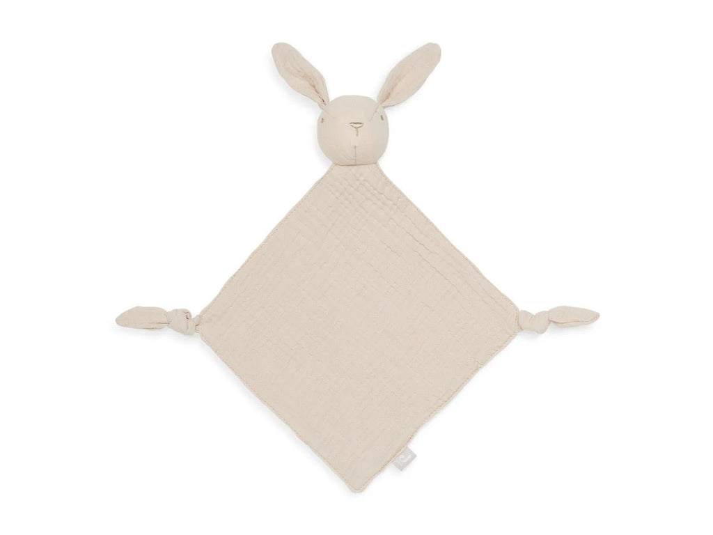 Jollein Schmusetuch Bunny Ears – Kuschelfreund mit Schnullerband - Sausebrause Shop