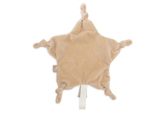 Jollein Schmusetuch Little Star – Kuscheltuch mit Schnullerband - Sausebrause Shop