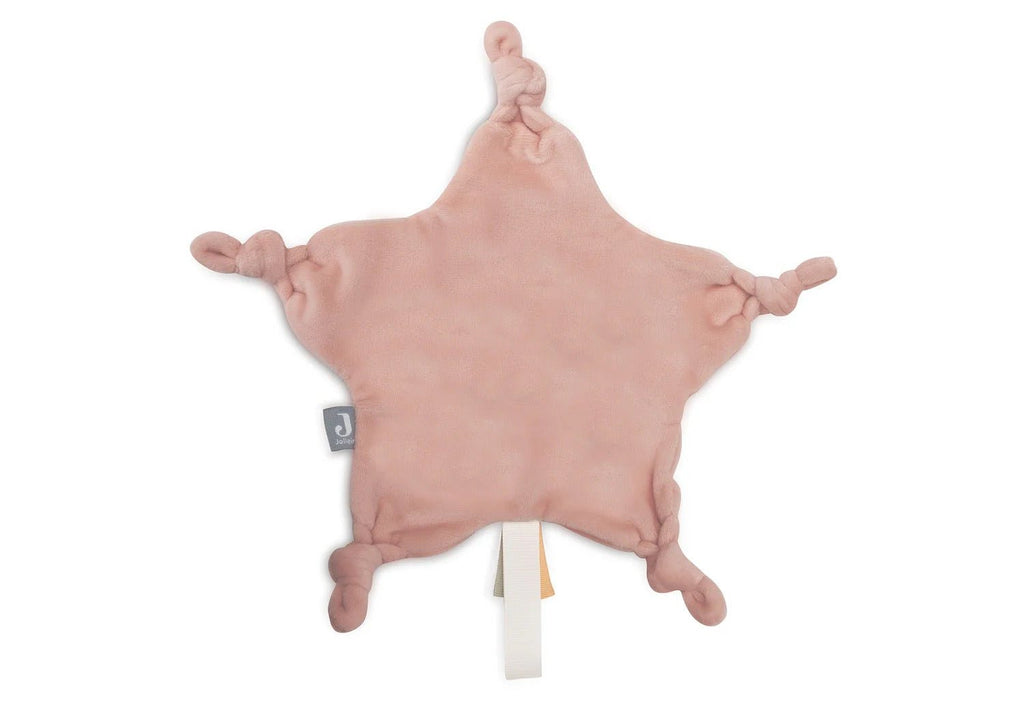 Jollein Schmusetuch Little Star – Kuscheltuch mit Schnullerband - Sausebrause Shop