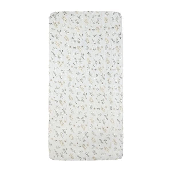 Jollein Spannbettlaken Wild Flowers 60 x 120 cm - Sausebrause Shop