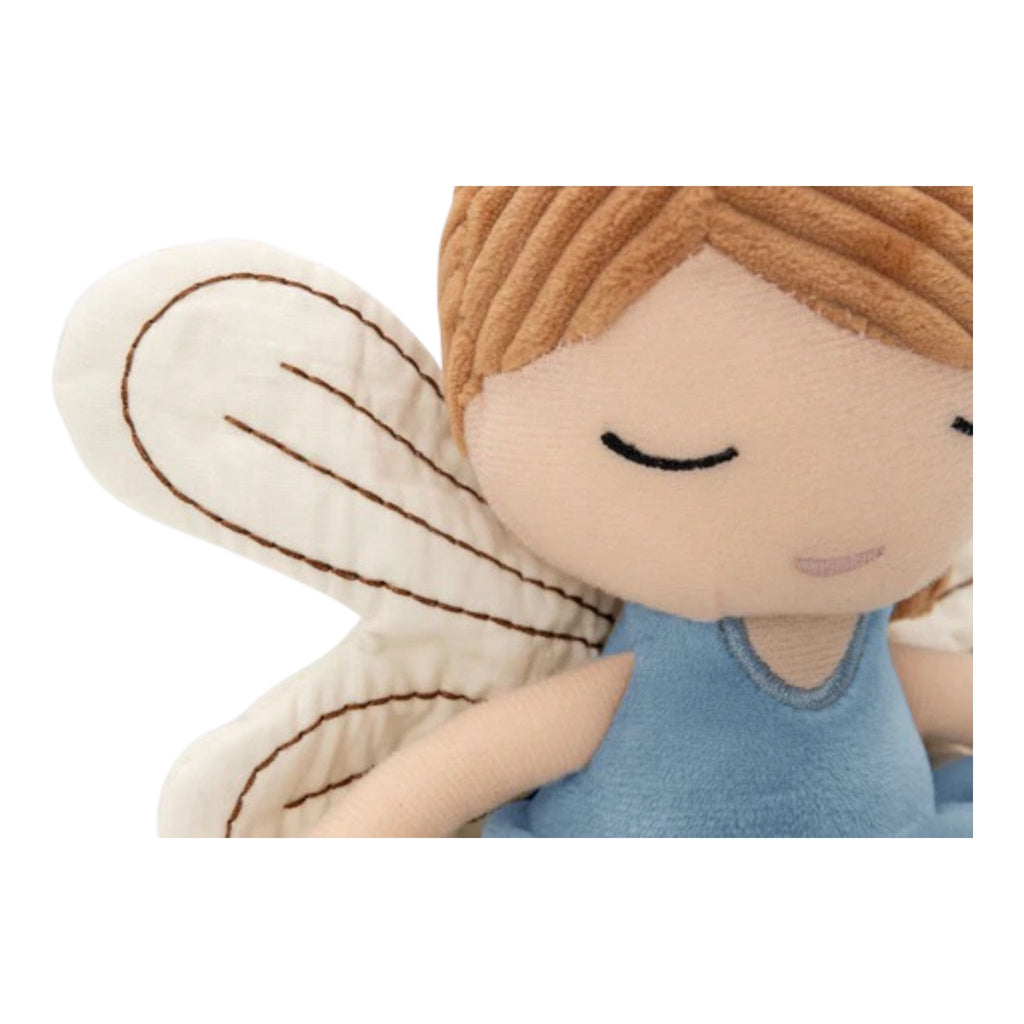 Jollein Stoffpuppe Fairy Amy – personalisierbar, ca. 32 cm - Sausebrause Shop
