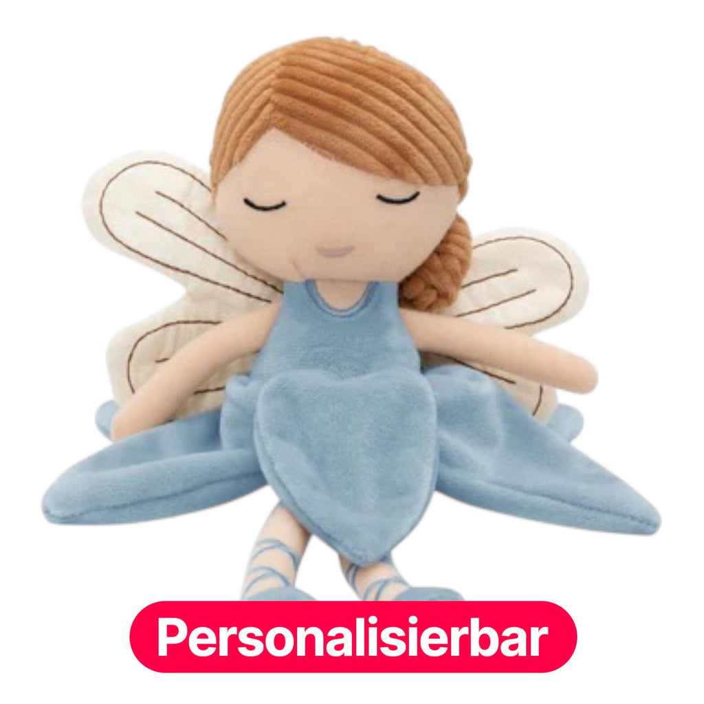 Jollein Stoffpuppe Fairy Amy – personalisierbar, ca. 32 cm - Sausebrause Shop