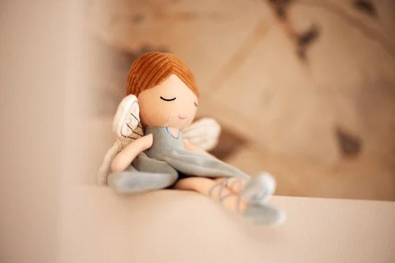 Jollein Stoffpuppe Fairy Amy – personalisierbar, ca. 32 cm - Sausebrause Shop