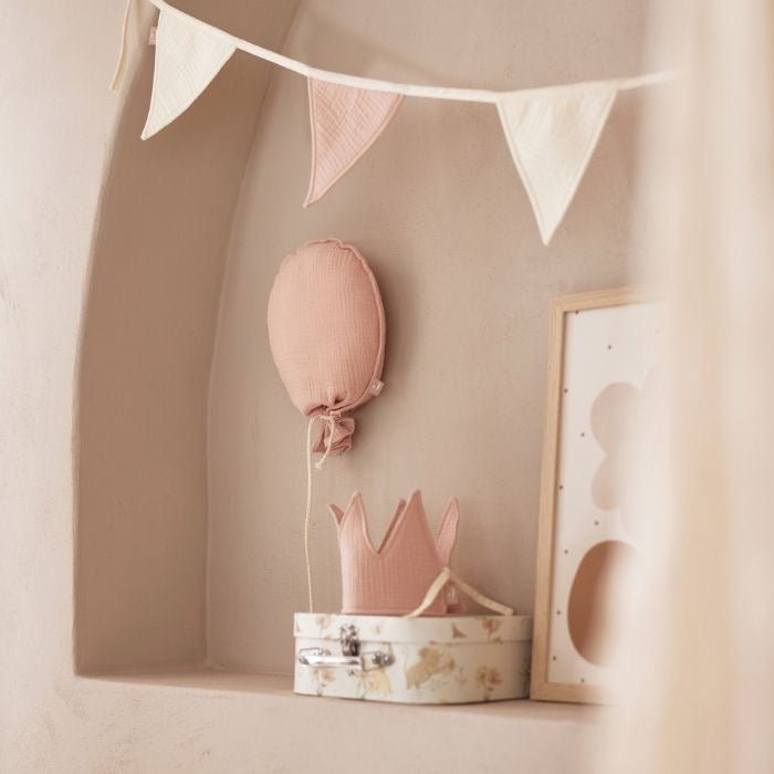 Jollein Wanddeko Ballon 25 x 50 cm Wild Rose - Sausebrause Shop