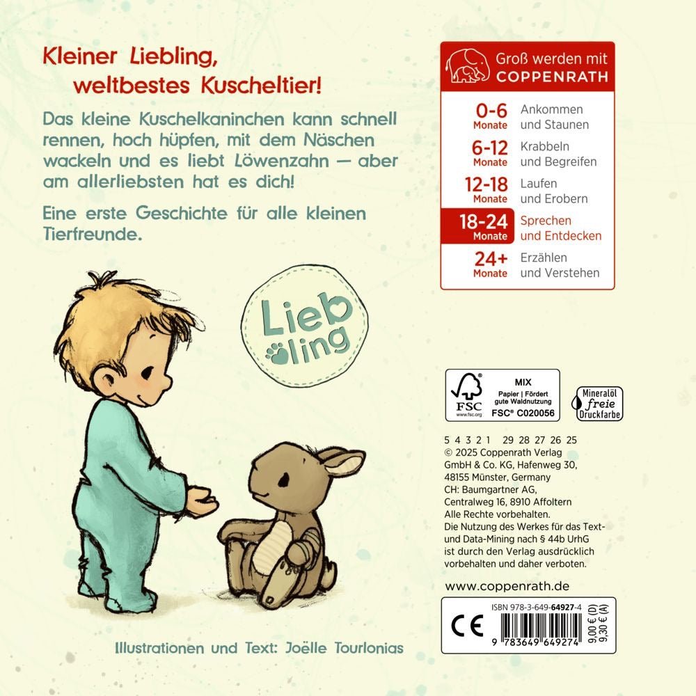 Kinderbuch Joelle Tourlonias Kleines Kaninchen, erzähl mir von dir - Sausebrause Shop