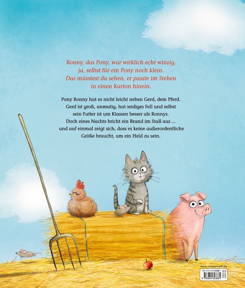 Kinderbuch Ronny, das Pony, und Gerd, das Pferd - Sausebrause Shop