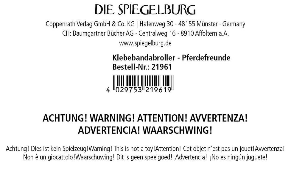 Klebebandabroller Pferdefreunde - Sausebrause Shop