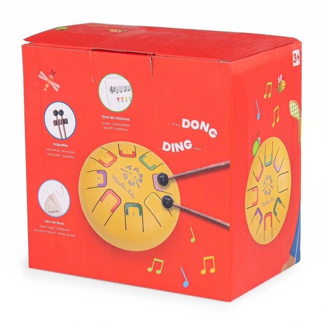 Kleine Zungentrommel aus Holz Popipop Moulin Roty - Sausebrause Shop