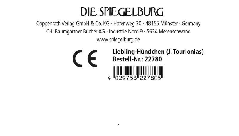 Liebling – Hündchen Joëlle Tourlonias Plüschtier ca. 25 cm - Sausebrause Shop