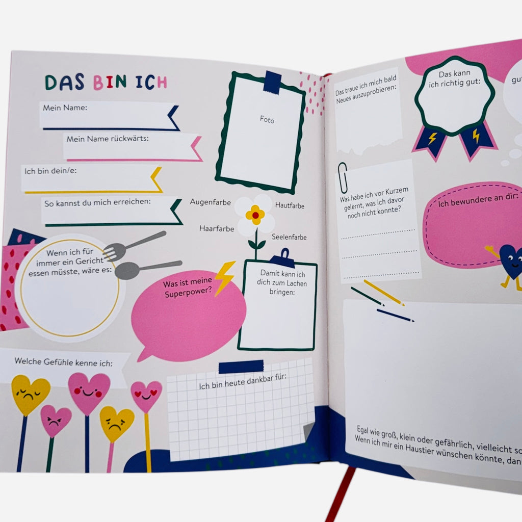 Lieblingsmenschen – Mein wundervolles Freundebuch 96 Seiten - Sausebrause Shop