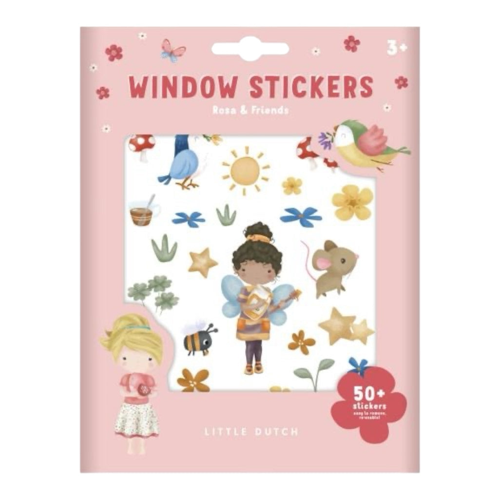 Little Dutch Fenstersticker Rosa & Friends - Sausebrause Shop