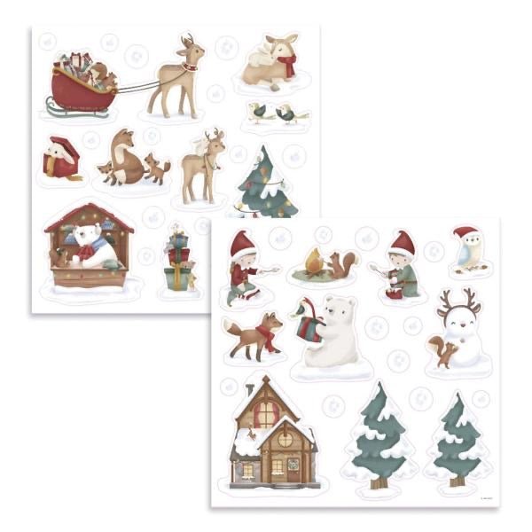 Little Dutch Fenstersticker XL Weihnachten - Sausebrause Shop