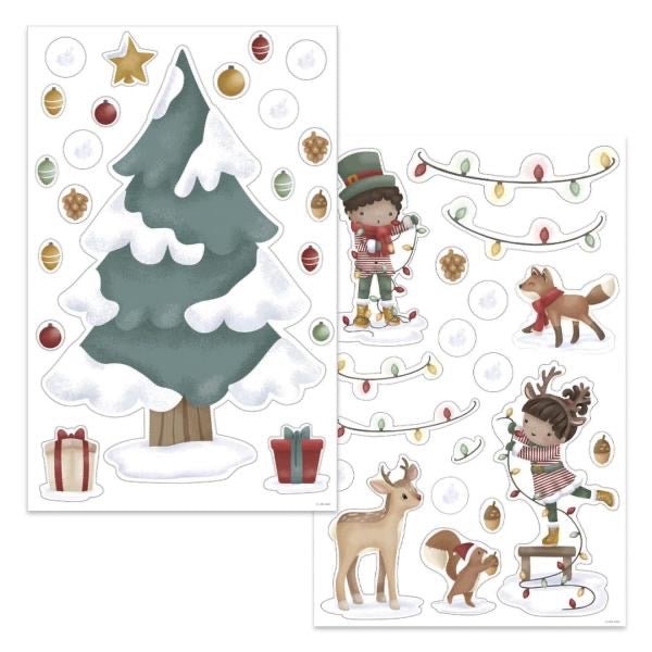 Little Dutch Fenstersticker XL Weihnachtsbaum - Sausebrause Shop