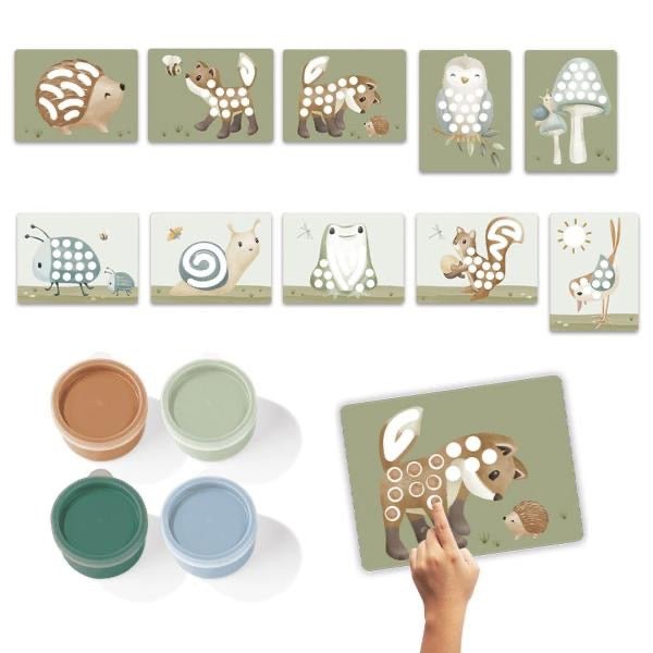 Little Dutch Fingerstempeln Forest Friends - Sausebrause Shop