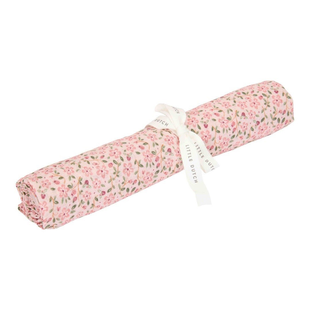 Little Dutch Musselintuch Swaddle 120 x 120 cm Fairy Floral - Sausebrause Shop