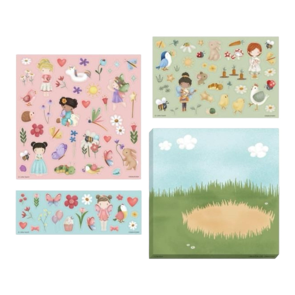 Little Dutch Stickerset Rosa & Friends - Sausebrause Shop