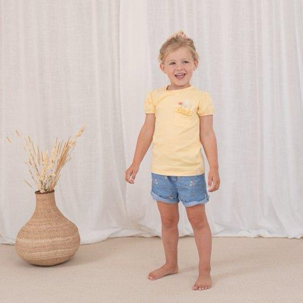 Little Dutch T-Shirt Kurzarm Honey Yellow - Sausebrause Shop