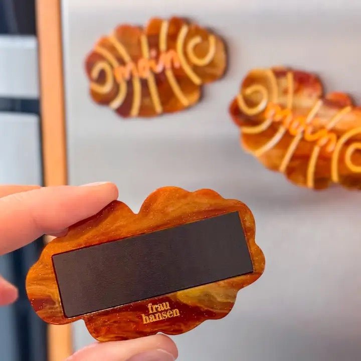 Magnet Franzbrötchen Frau Hansen - Sausebrause Shop