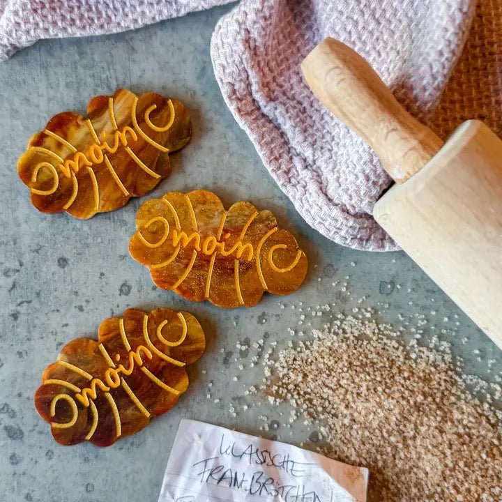 Magnet Franzbrötchen Frau Hansen - Sausebrause Shop