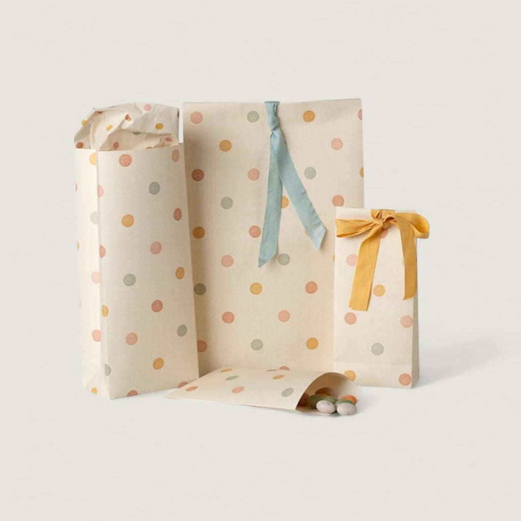 Maileg Geschenktüte Gepunktet Mini 24×10 cm - Sausebrause Shop
