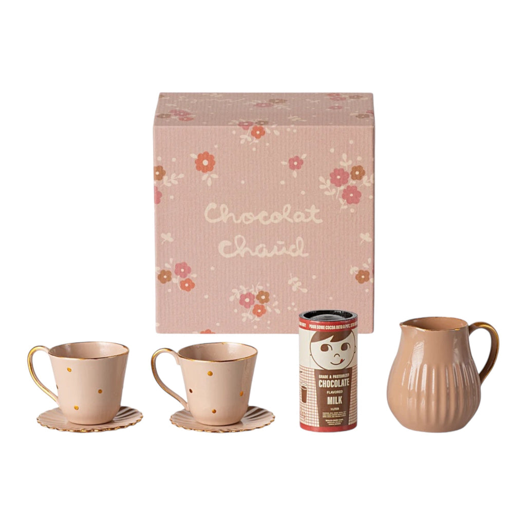 Maileg Heiße Schokolade Set Mini Teddy & Hasen Familie - Sausebrause Shop