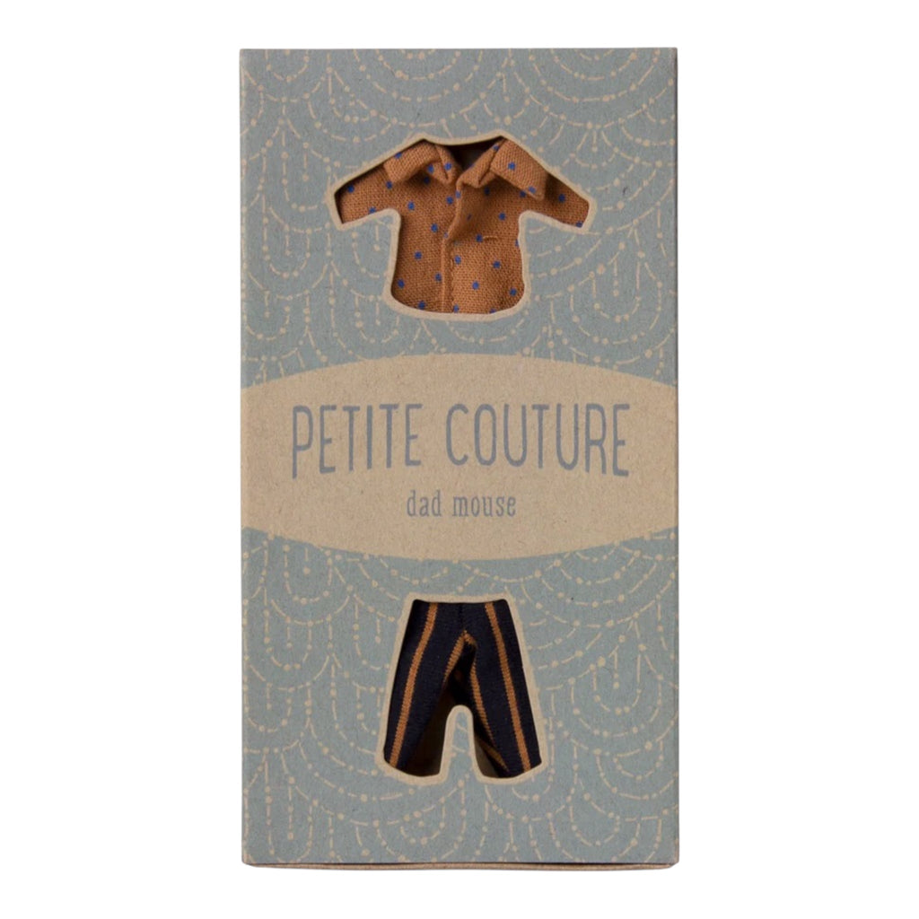 Maileg Hemd und gestreifte Hose Papa Maus - Sausebrause Shop