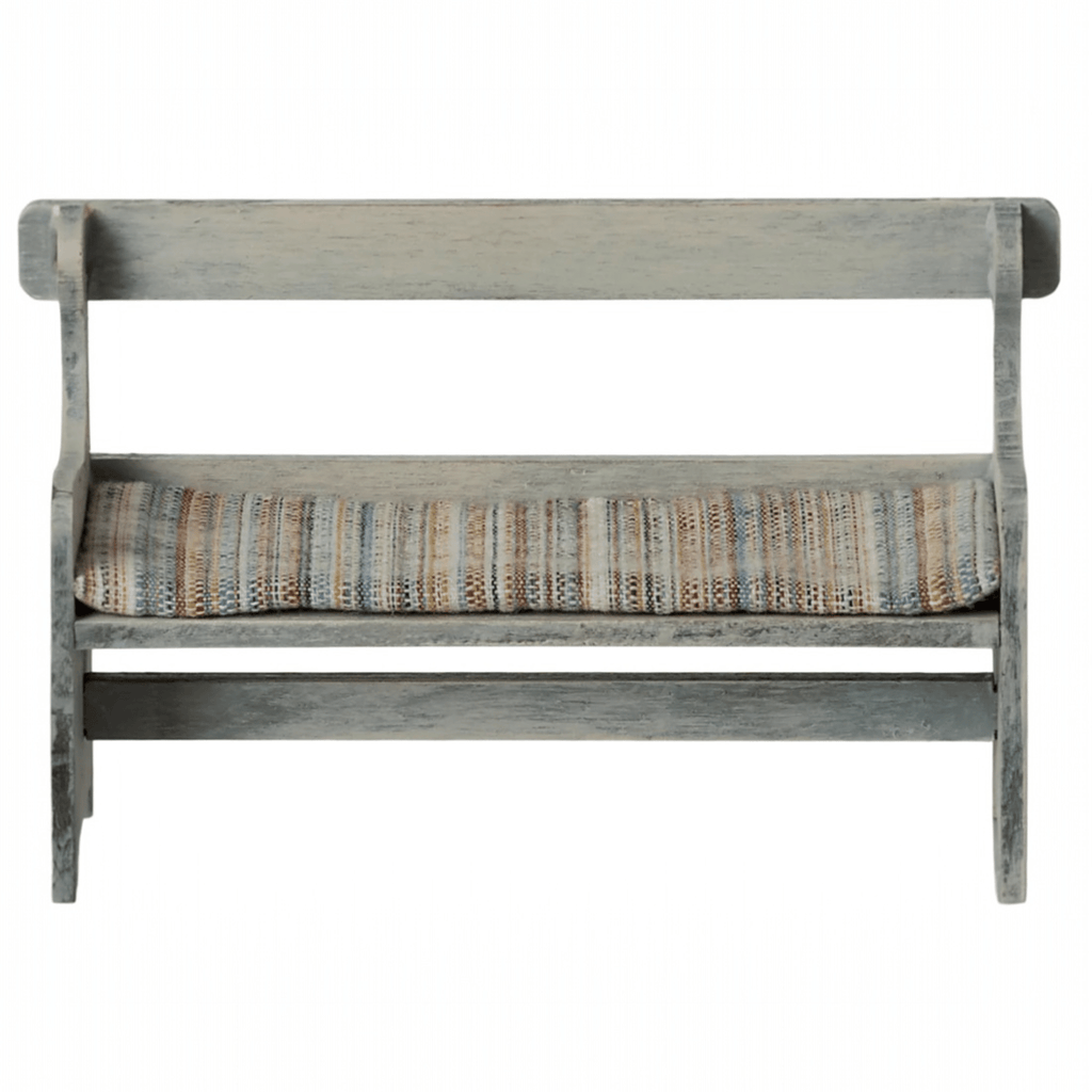 Maileg Holzbank für Mäuse Vintage weiß - Sausebrause Shop