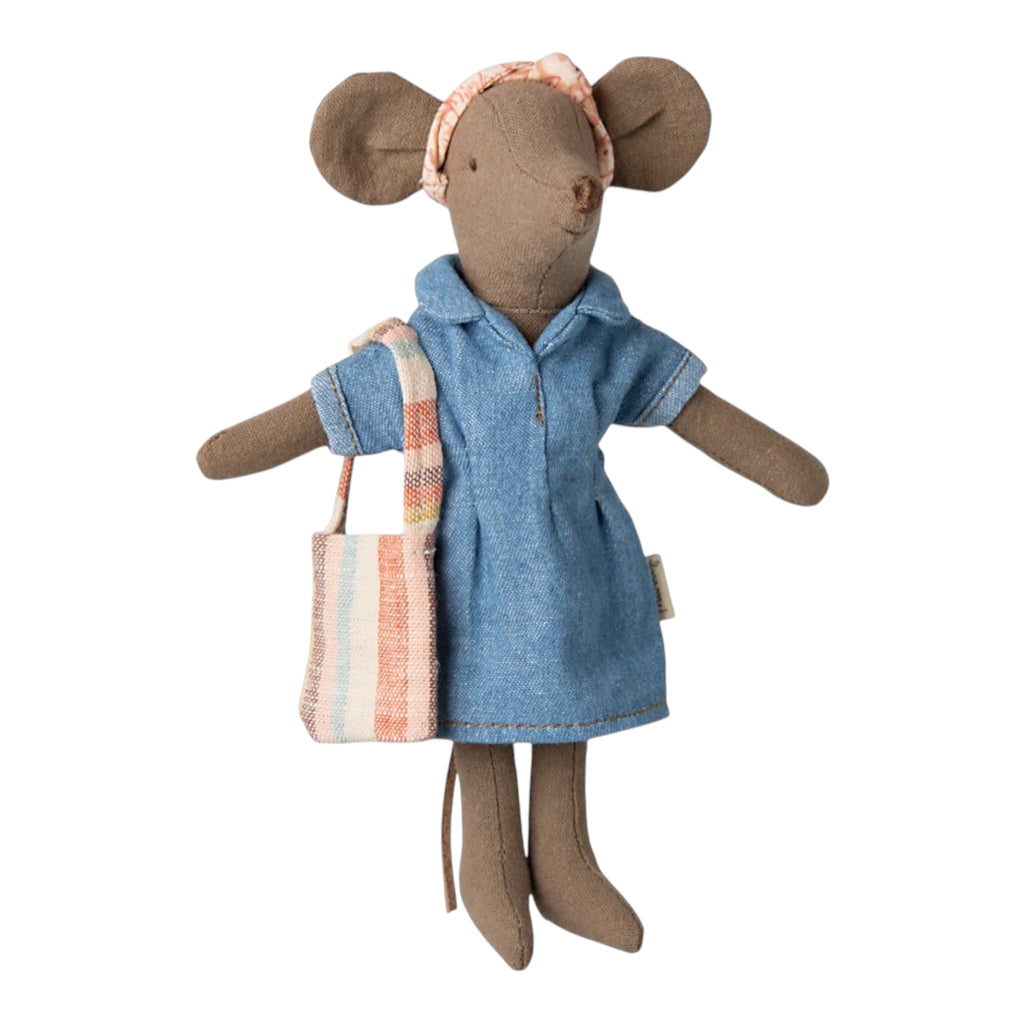 Maileg Jeanskleid und Tasche Mama Maus - Sausebrause Shop