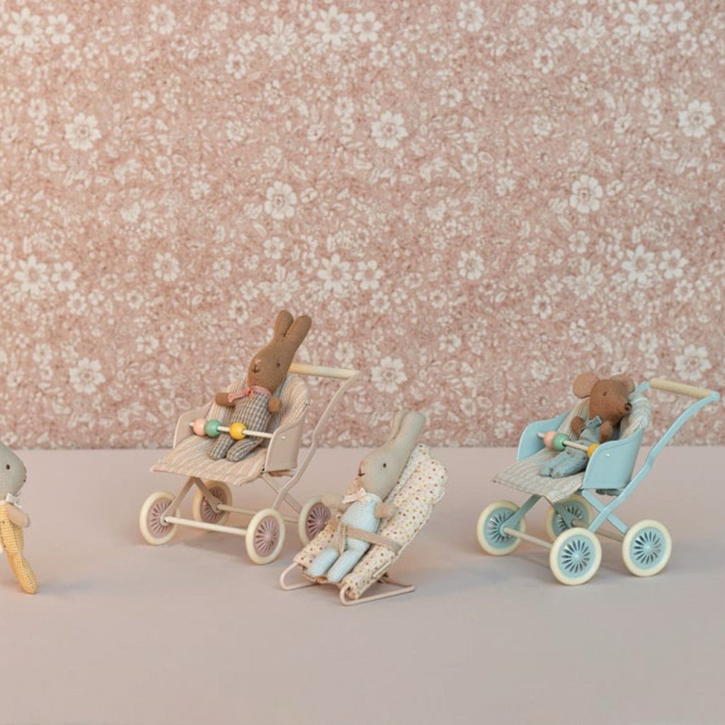Maileg Kinderwagen für Babymäuse Rose - Sausebrause Shop