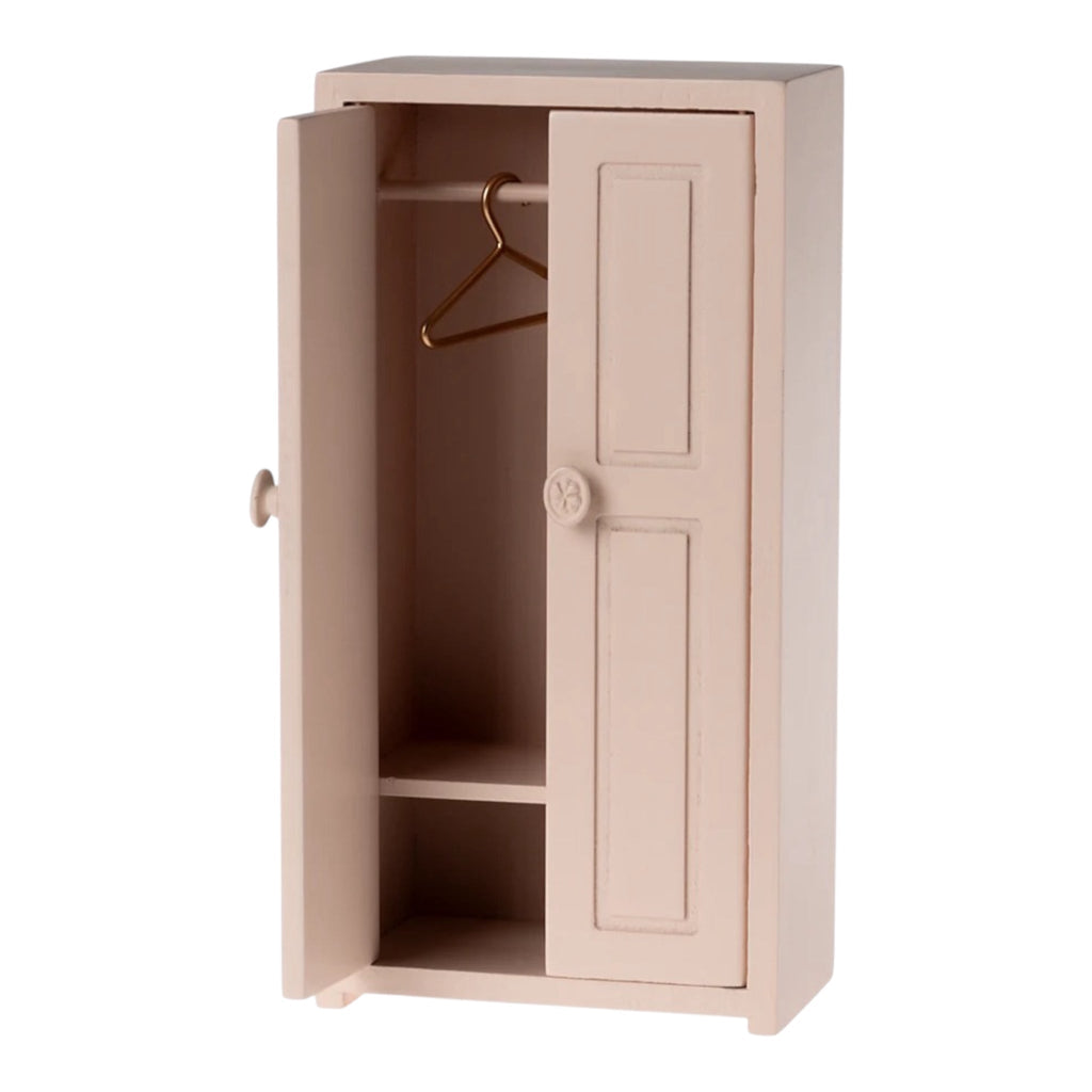 Maileg Kleiderschrank Maus Hellrosa - Sausebrause Shop