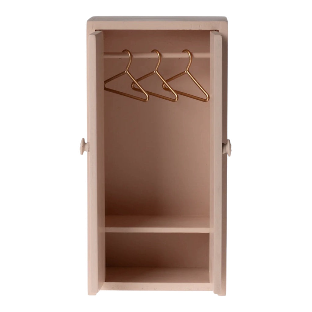 Maileg Kleiderschrank Maus Hellrosa - Sausebrause Shop