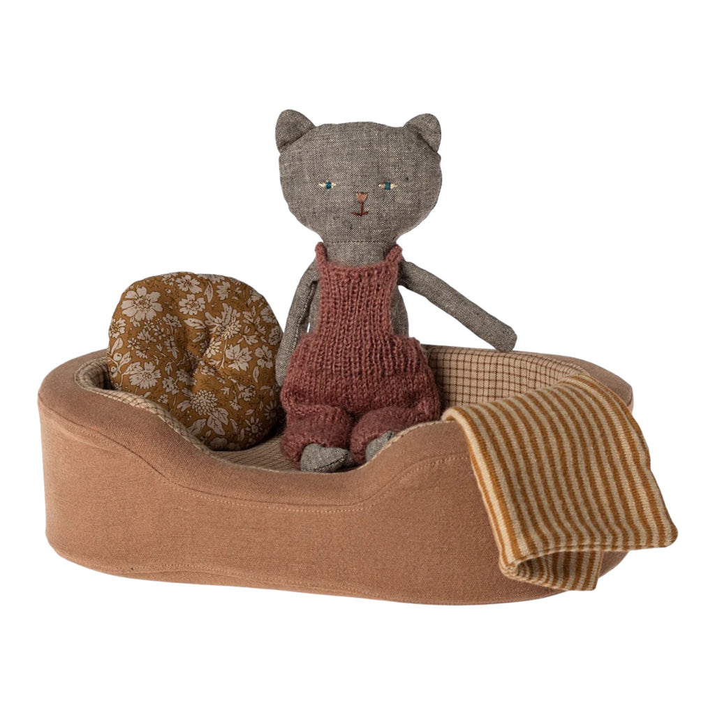 Maileg Körbchen Klein für Kittens Braun - Sausebrause Shop
