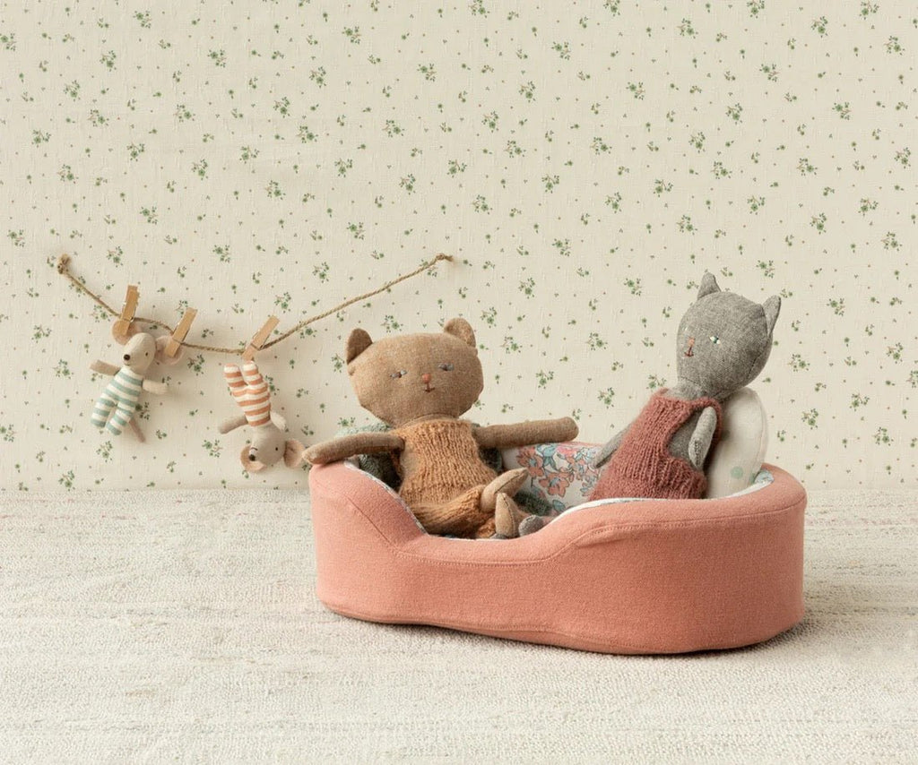 Maileg Körbchen Klein für Kittens Braun - Sausebrause Shop