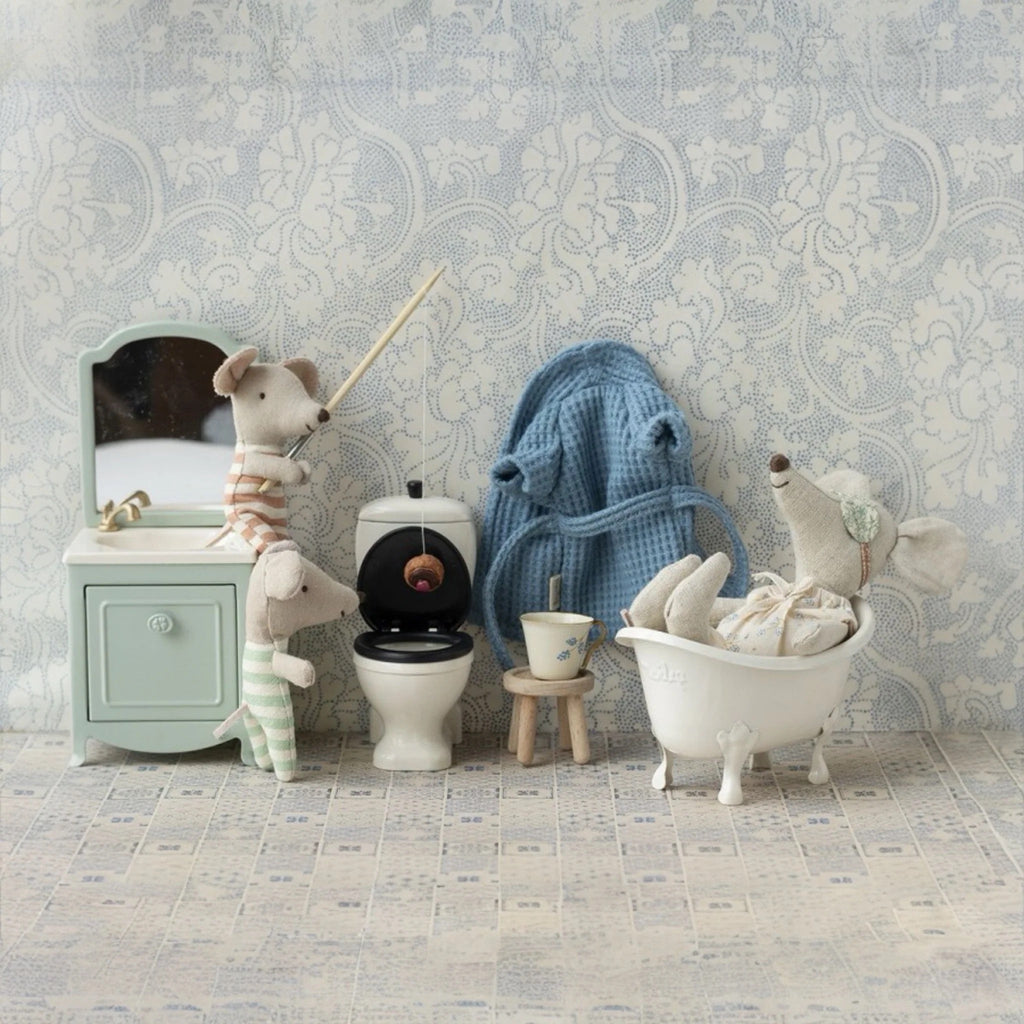Maileg Puppenhausmöbel Badewanne Maus, 6 cm - Sausebrause Shop