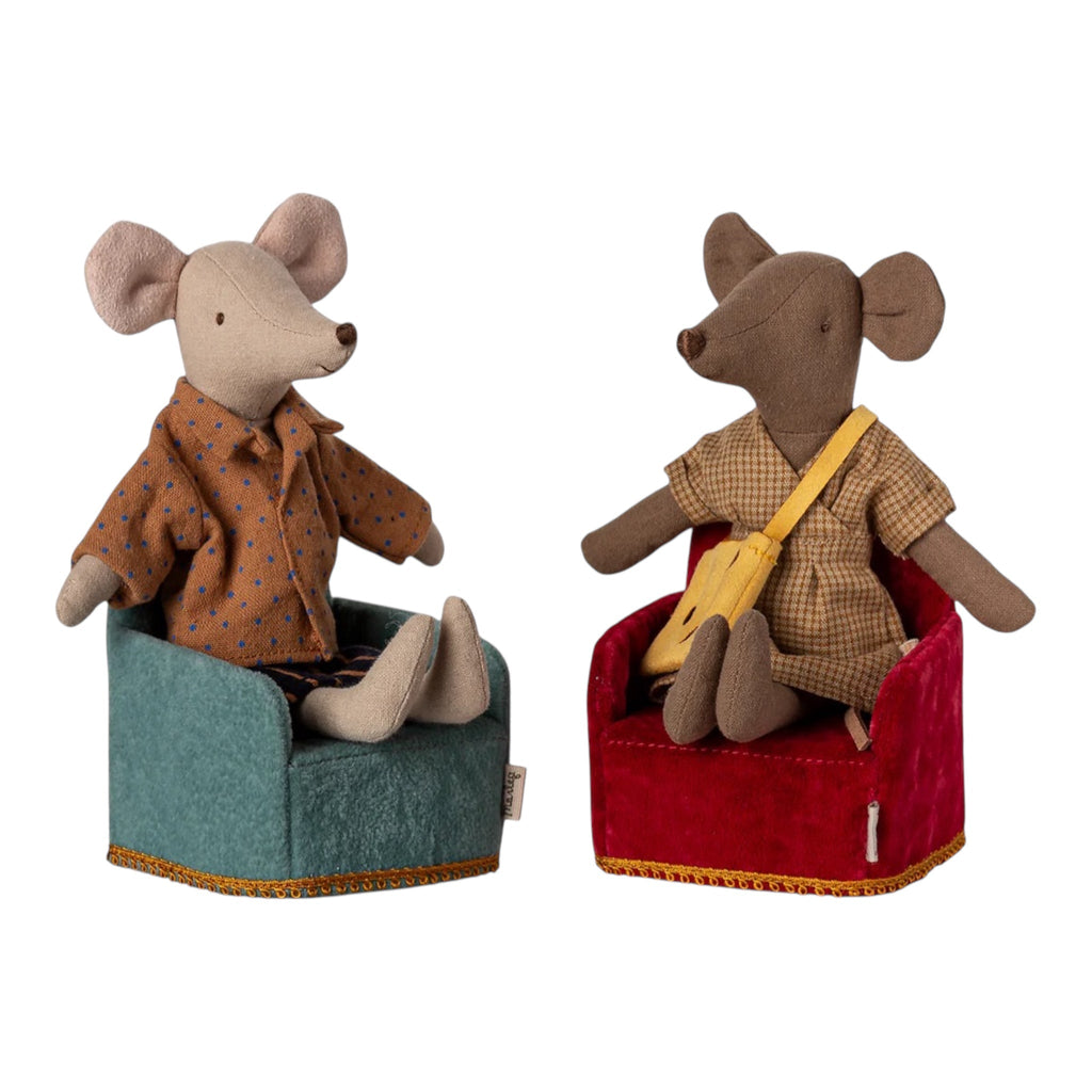 Maileg Sessel Maus Minze - Sausebrause Shop