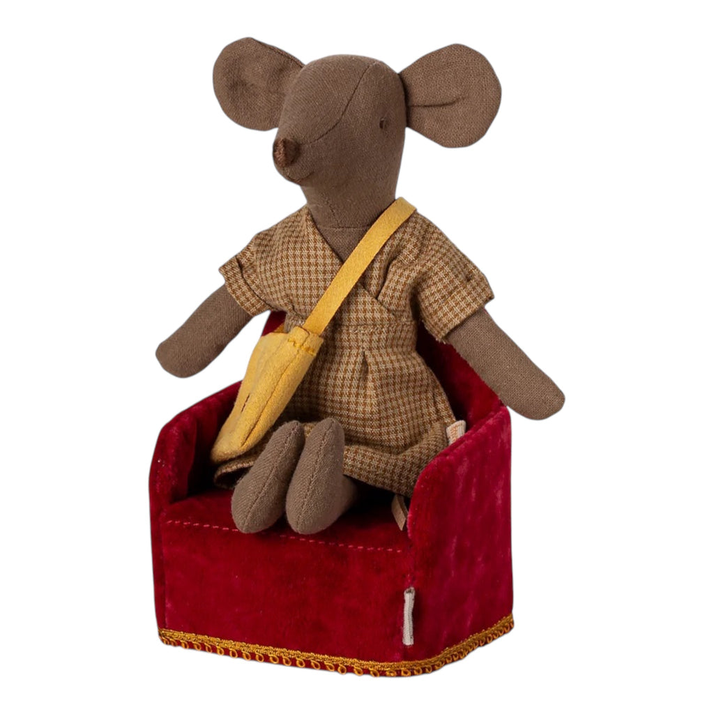 Maileg Sessel Maus Rot - Sausebrause Shop