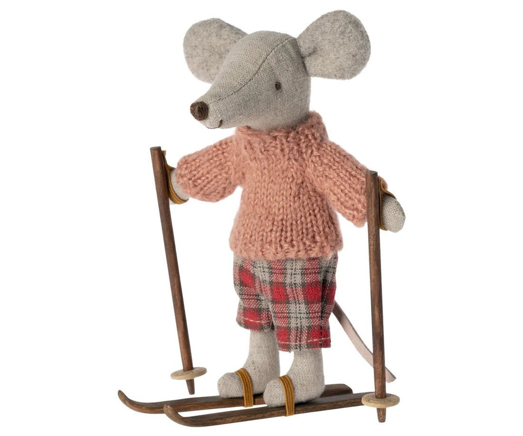 Maileg Ski und Skistöcke Große Schwester & Großer Bruder - Sausebrause Shop