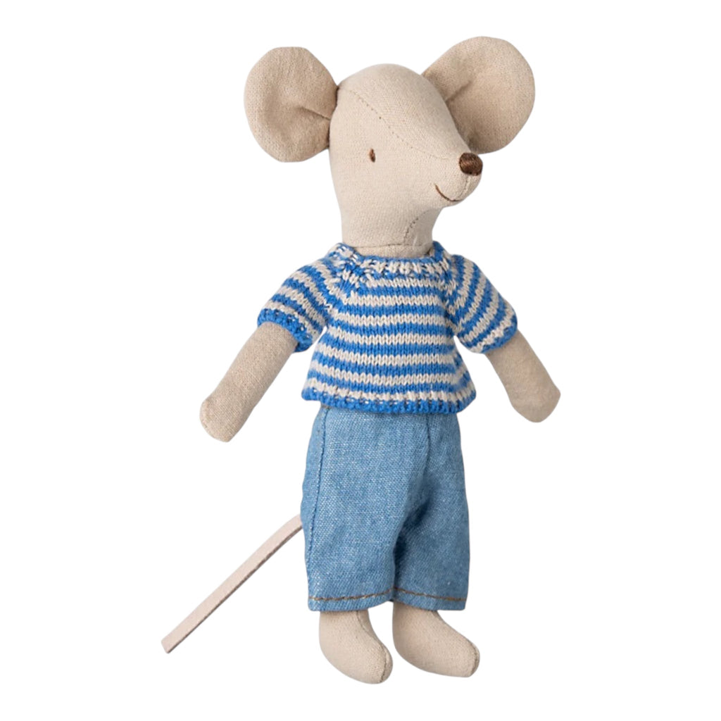 Maileg Strickpullover und Hose Großer Bruder Maus - Sausebrause Shop